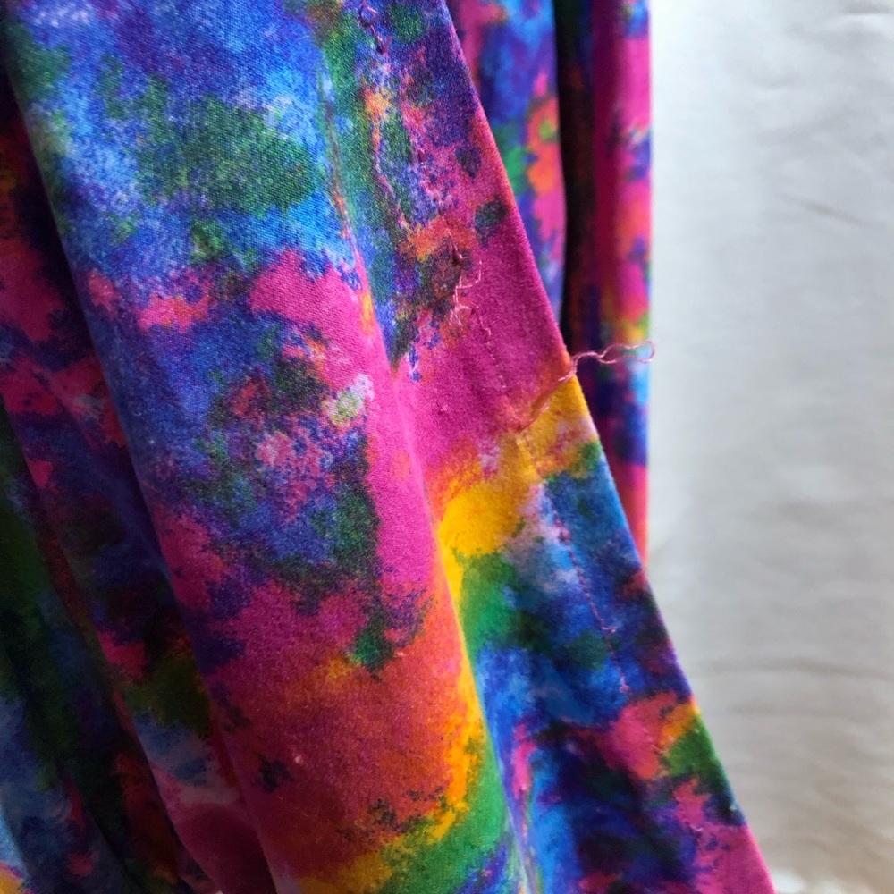 Women’s Multi Colored Maxi Dress, Size Large - Picture 6 of 10